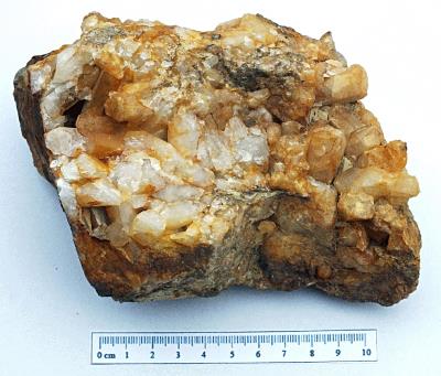 Quartz crystals,Llawr Y Glyn. Bill Bagley Rocks and Minerals